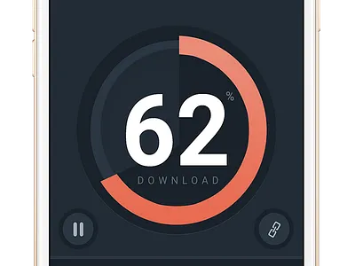 iOS Download App Mockup apps design ios ios apps mockup