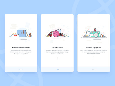 Hello Dribbble! ui