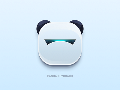 Panda Keyboard ai future graphics icon keyboard logo see smart technology visual