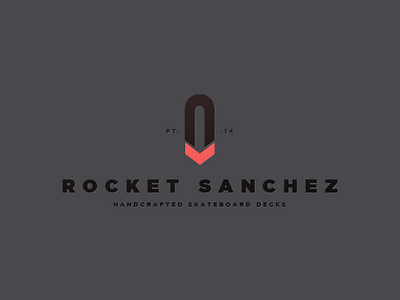 Rocket Sanchez brand decks logo skateboard