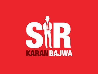 Sir Karan Bajwa Logo bestlogos dribbble logodesign logodesigns popular red shotoftheday sirlogo