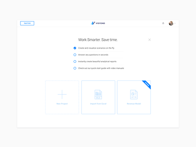 Onboarding Experience (Web app) admin analytics clean data interface minimal onboarding product software ui ux web app