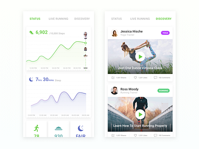 Healthcare App Concept Design animation app car compare google health healthcare illustration ios iphone mobile ui