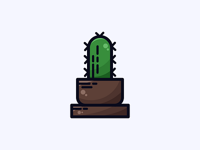 Cactus cactus desert icon illustration plant