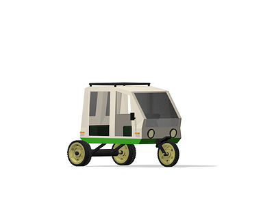 Safa Tempo 3d c4d flat low poly nepal polygon render vehicle