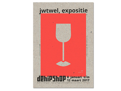 Design Riso A4 Poster / A5 Art print black design exhibition expo fluor red illustration paper poster print recycle riso risograph