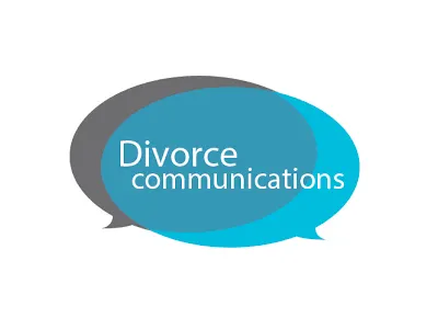 Divorcecommunication brand identity human logo