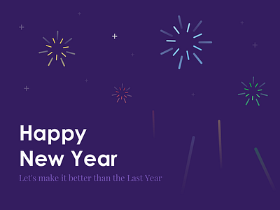 New year fireworks graphicdesign happy happy new year new year shot sketch ui ux