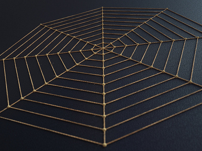 Daily Render: Dream Catcher 3d abstract cinema 4d daily daily renders dream catcher everyday art everydays motion motion design octane strings
