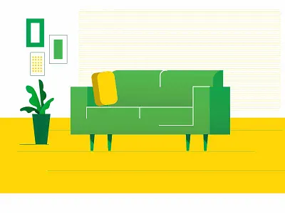 Sofa! furniture living room patterns place plant room sofa space textures