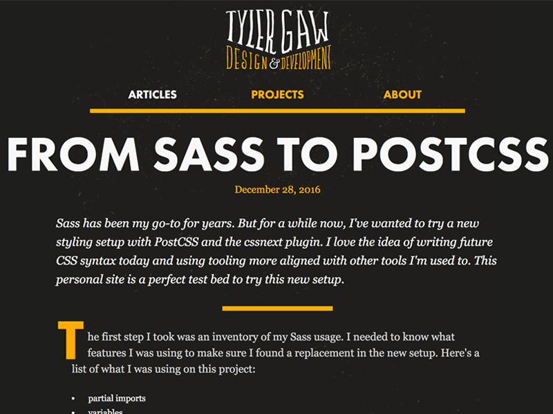 Page Before/After typography