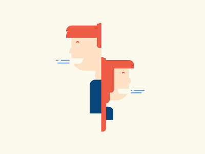 Siblings brother family fun illustration laugh siblings sister