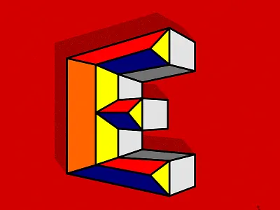 E alphabets beautiful bold e editorial expressive letters fun hand lettering kids learning lettering pattern