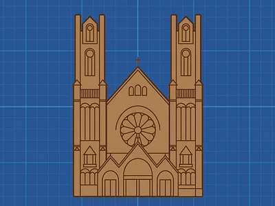 Gingerthedral of the Madeleine 2016 cathedral gingerbread madeleine slc slcpl