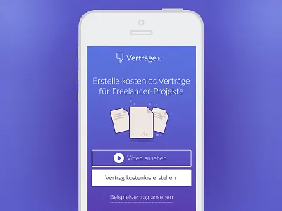 Mobile Web UI app contracts freelancer generator ui web