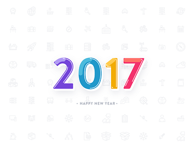 2017 : Happy New Year 2017 greetings happy new year holidays wish