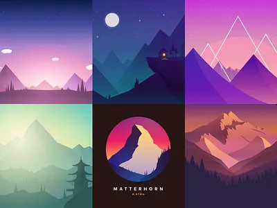 Illustrations of 2016 2016 illustration nature new year sketch