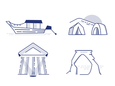 2016 icon illustration line monochrome