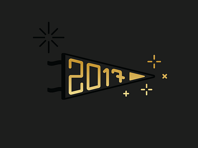 Happy New Year! 2017 new year nye pennany