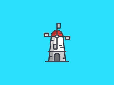 December 28: Amsterdam 365cons amsterdam daily icon diary dutch europe icon travel windmill