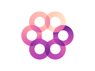 Harmony branding geometry harmony logo