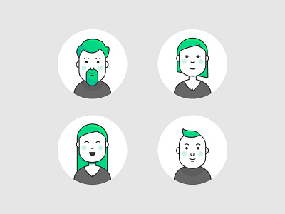 Makers 2d character character design diy dribbble fablab green illustration illustrator tech