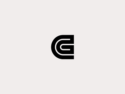 New logo, who dis? 👀 black branding c g gray logo monogram new personal self branding