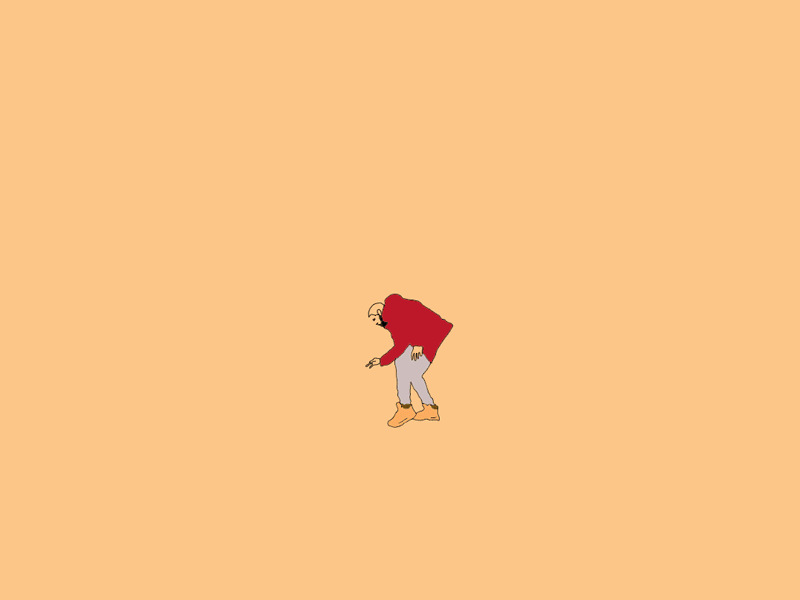 Can Only Mean One Thing animation bling dance drake drawing hotline illustration loop