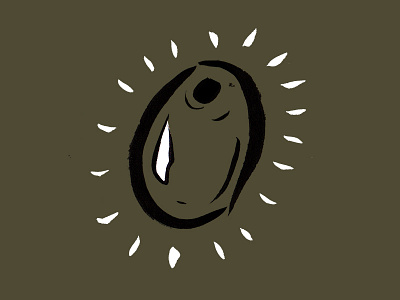 Olive or No? food illustration olive tamales texmex