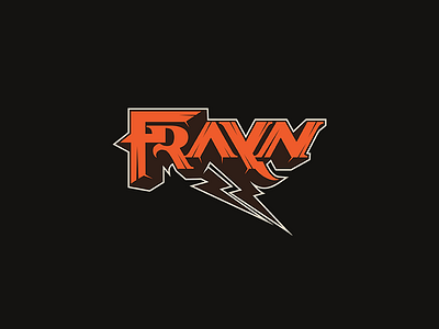 Frayn Band Custom band frayn lightning music t shirt