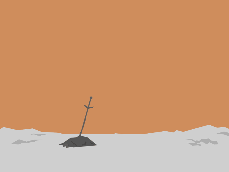 Light the Bonfire - Dark Souls 2d after effects animation character clean dark souls flat gif rig