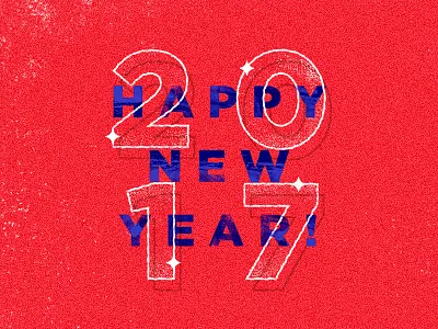 Happy New Year! 2017 new year type