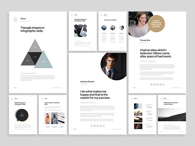 A4 Rhino Showcase a4 document keynote layout presentation print