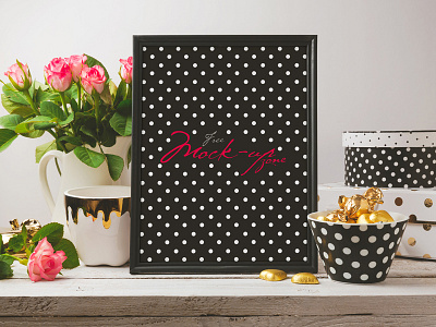 Free Beautiful Glamour Photo Frame Mock-up Psd frame mockup mock up photo mockup