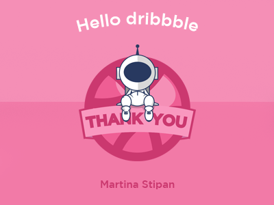 Example of Hello Dribbble!