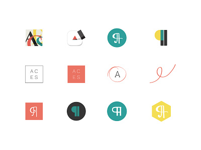 Logo Concepts branding craftedbyclover logo