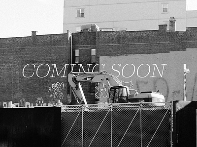 Type: Coming Soon eames graphic design graphic designer lowerwestsidedesign lwsdco type type plus image typography
