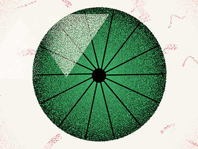 Eye (moving to music) beat eye iris pupil representing audio