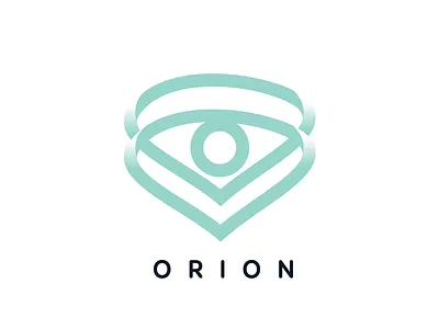Orion Logo abstract brand concept design gradient icon illustration logo planet space vector