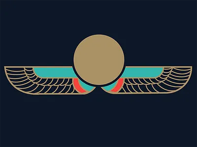 Art Deco Wings architecture art deco deco gold nouveau wings