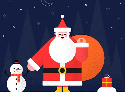 Happy New Year christmas new year noel santa snowman xmas