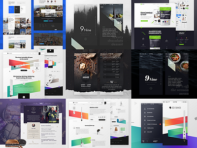 Best Shots of 2016 2016 9 app best nine design mobile portfolio ui web