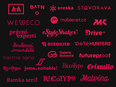 Logofolio 2015–2016 brand corporate design folio font lettering logo mark type typeface typography