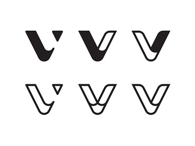 V - Concepts line logo v