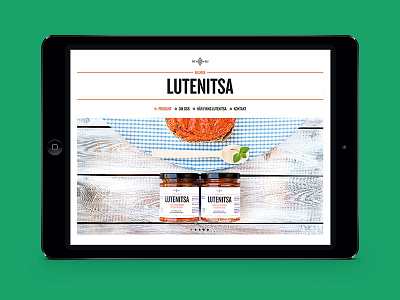 Lutenitsa folk food jar label lutenitsa packaging sause