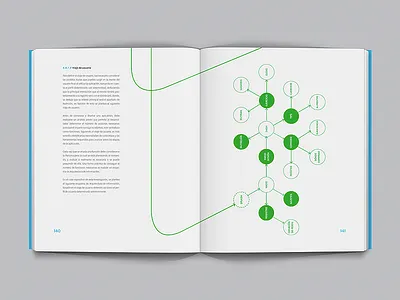 User flow design editorial grid layout print spread user flow