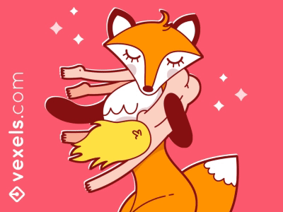 Leather animation creepy fox fun gif human leather weird
