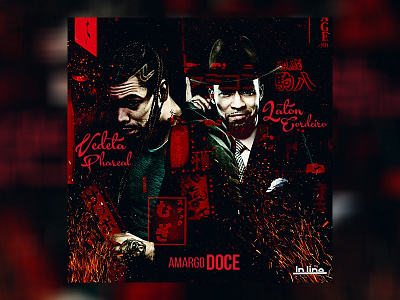 Single Cover amargodoce cover design graphicdesign inline laton music vedeta phareal