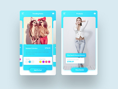 Ecommerce App Screens app application ecommerce fashion ios mobile app shop shopify shopping ui design