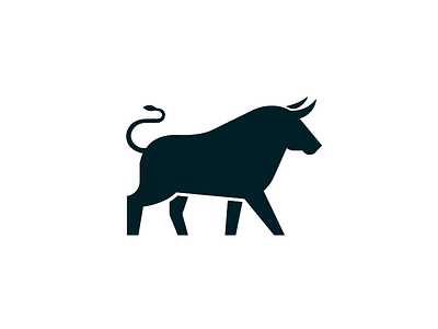 Animal pictogram animal branding bull flat graphic icon illustration meanimize modern pictogram society